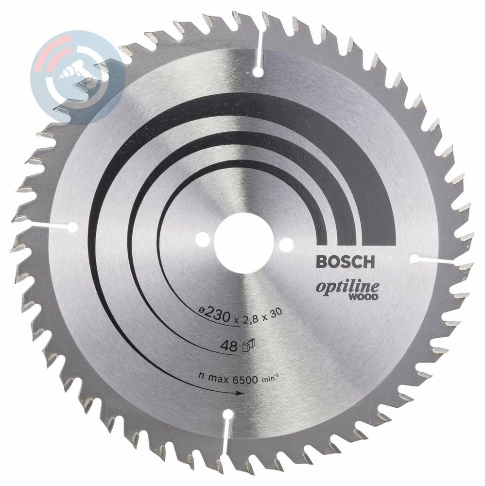 Bosch - Optiline Serisi Ahşap için Daire Testere Bıçağı 230*30 mm 48 Diş