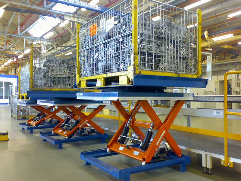 Makaslı Yük Asansörü